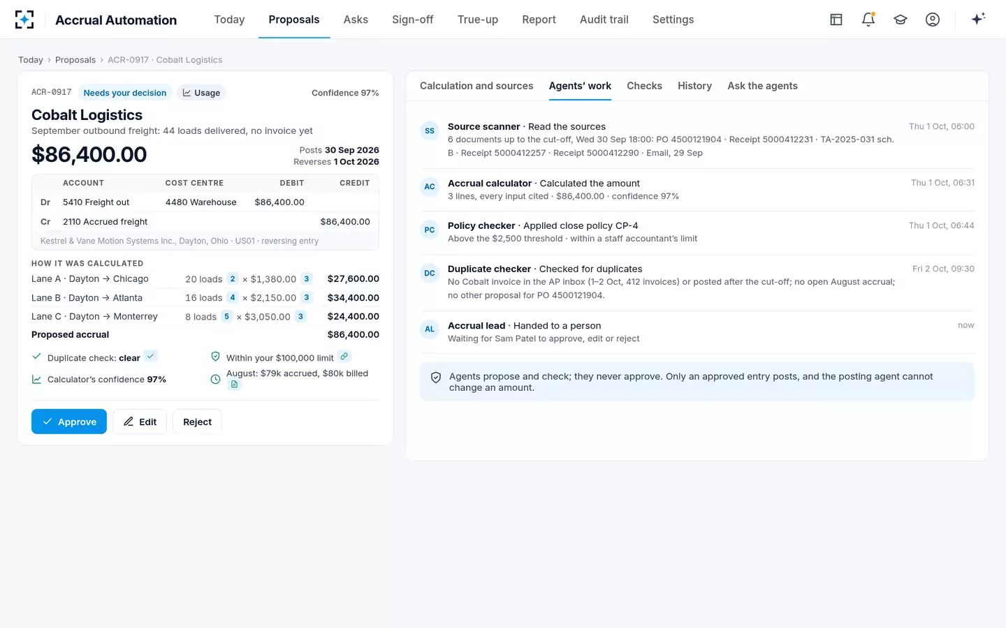 Accrual Automation — The support pack