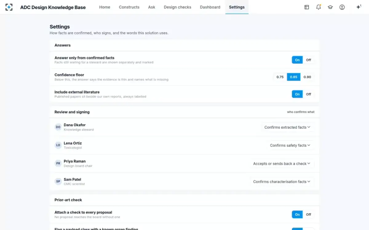 ADC Design Knowledge Base — Your rules
