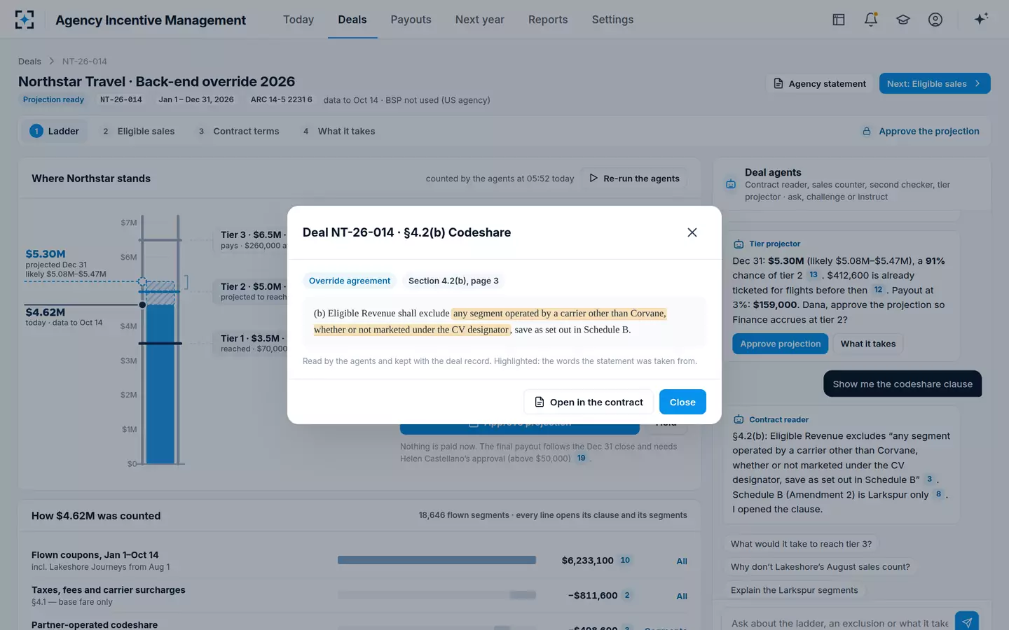 Agency Incentive Management — The clause behind an exclusion