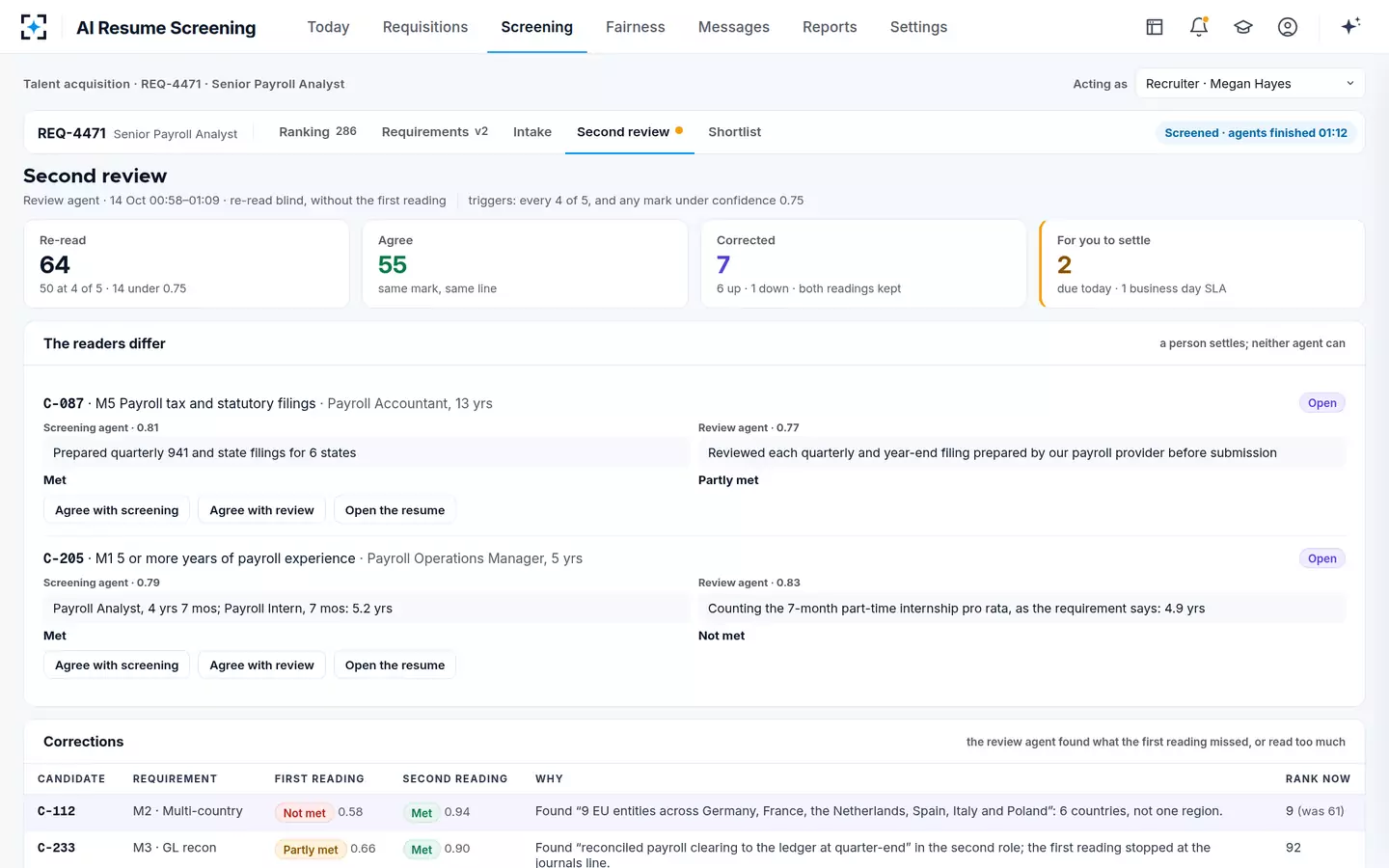 AI Resume Screening — Second review