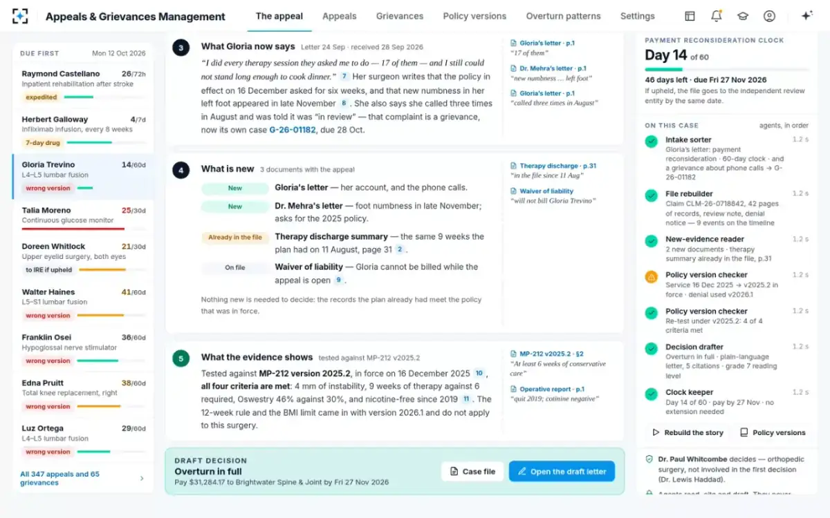 Appeals & Grievances Management — What is new