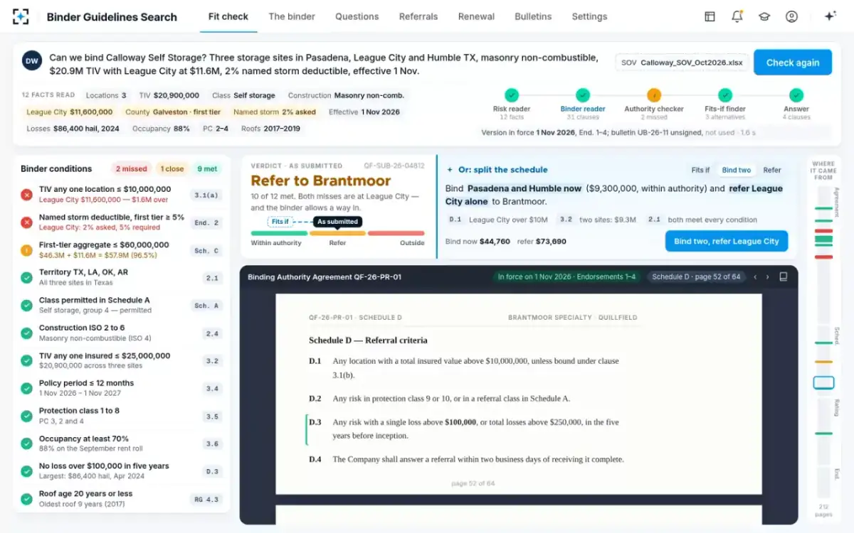 Binder Guidelines Search — Other ways in