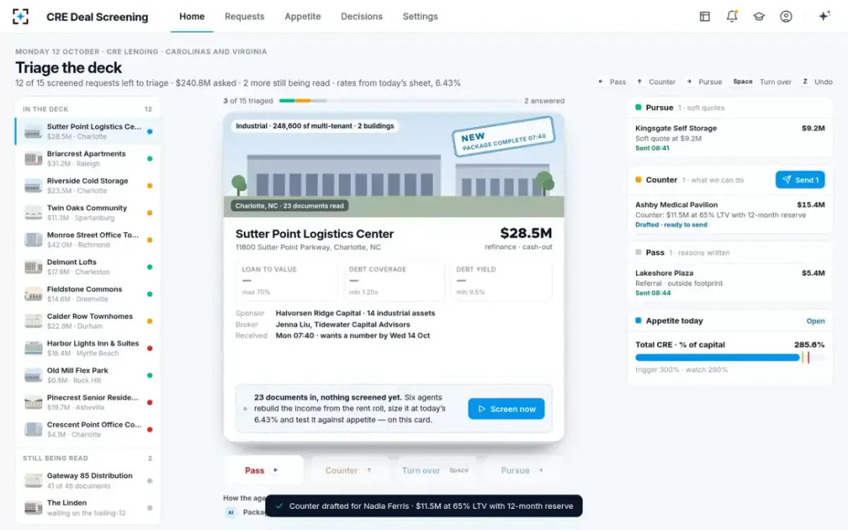 CRE Deal Screening — A new package, ready to screen