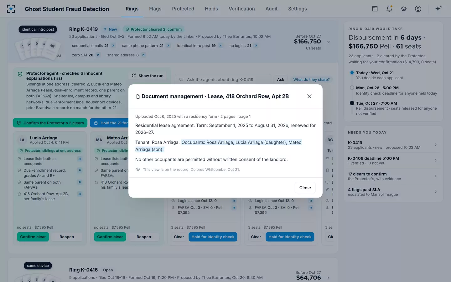 Ghost Student Fraud Detection — Every signal opens its source
