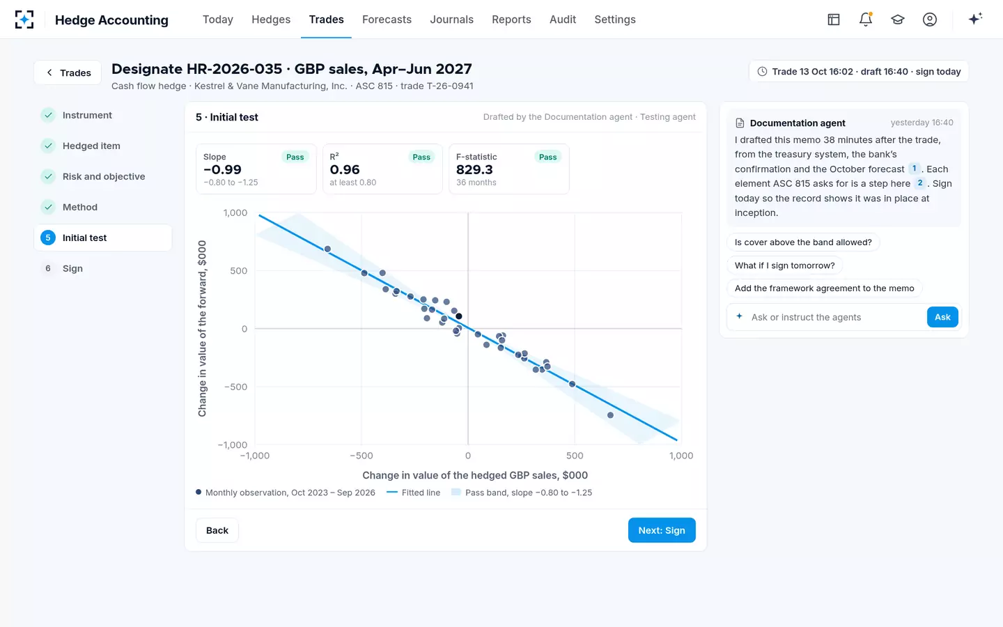Hedge Accounting — Guided designation