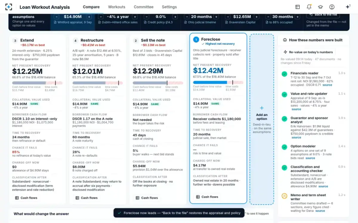 Loan Workout Analysis — Try it