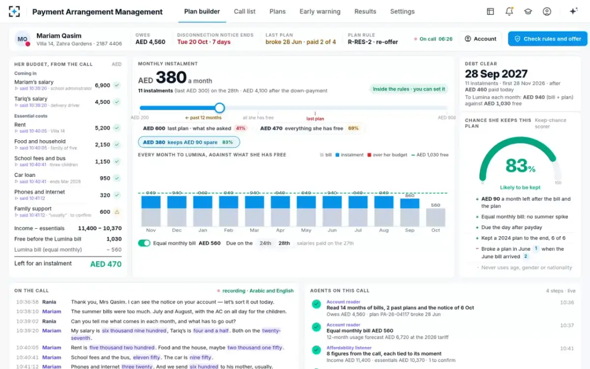Payment Arrangement Management — A plan she can keep