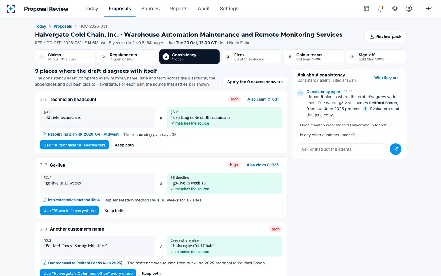 Proposal Review — Consistency