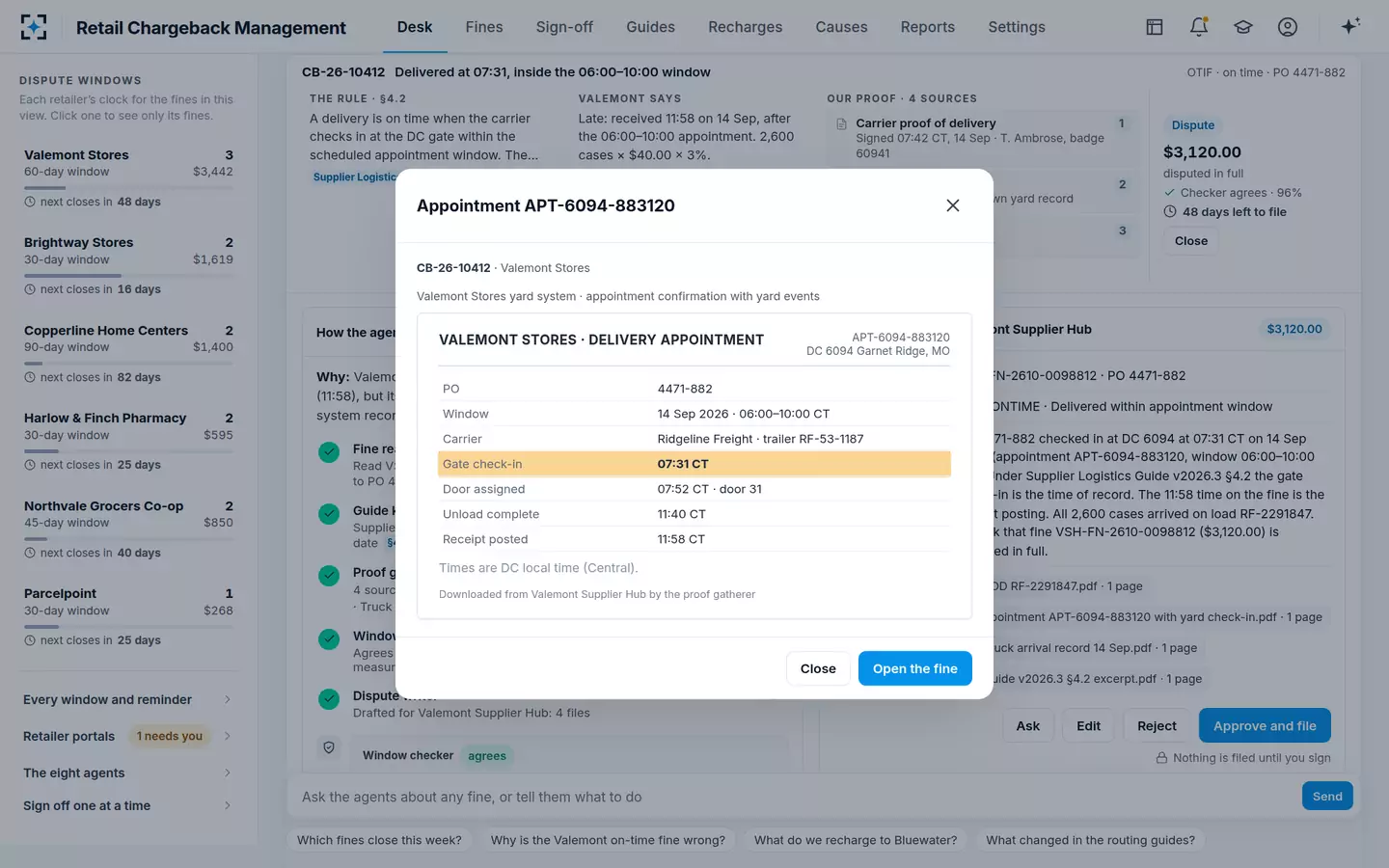 Retail Chargeback Management — The proof that decides it