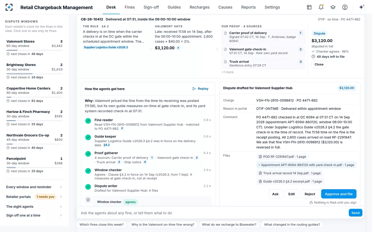 Retail Chargeback Management — How the agents got here