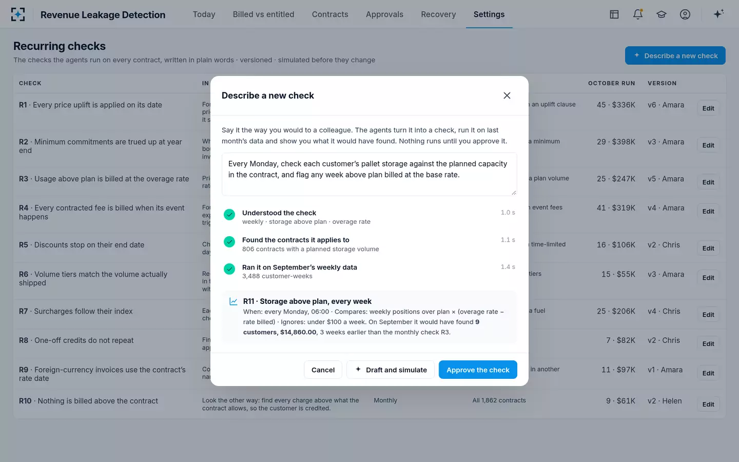 Revenue Leakage Detection — A new check, in plain words