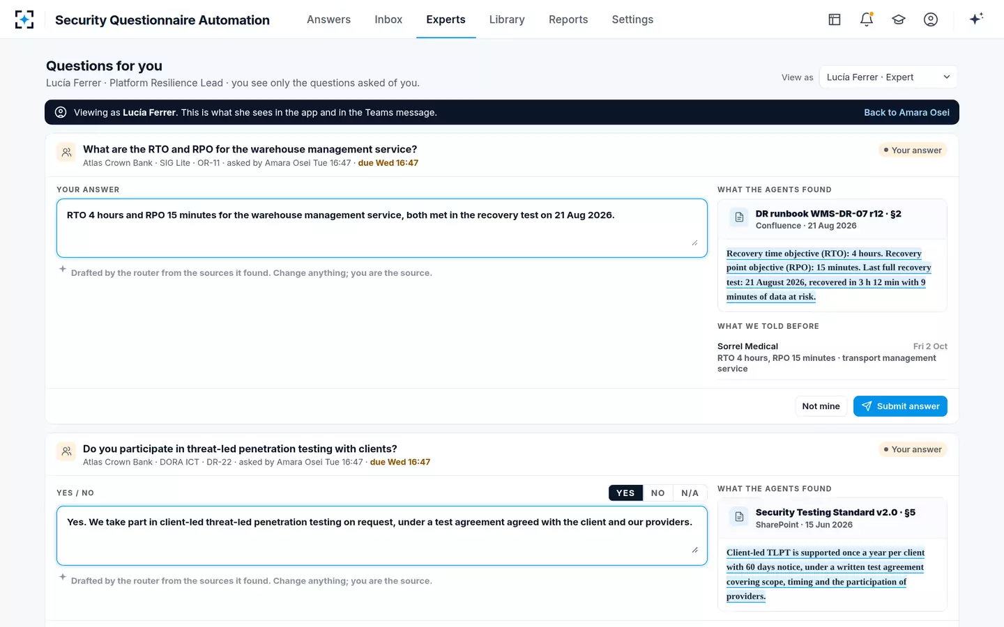 Security Questionnaire Automation — The expert's view