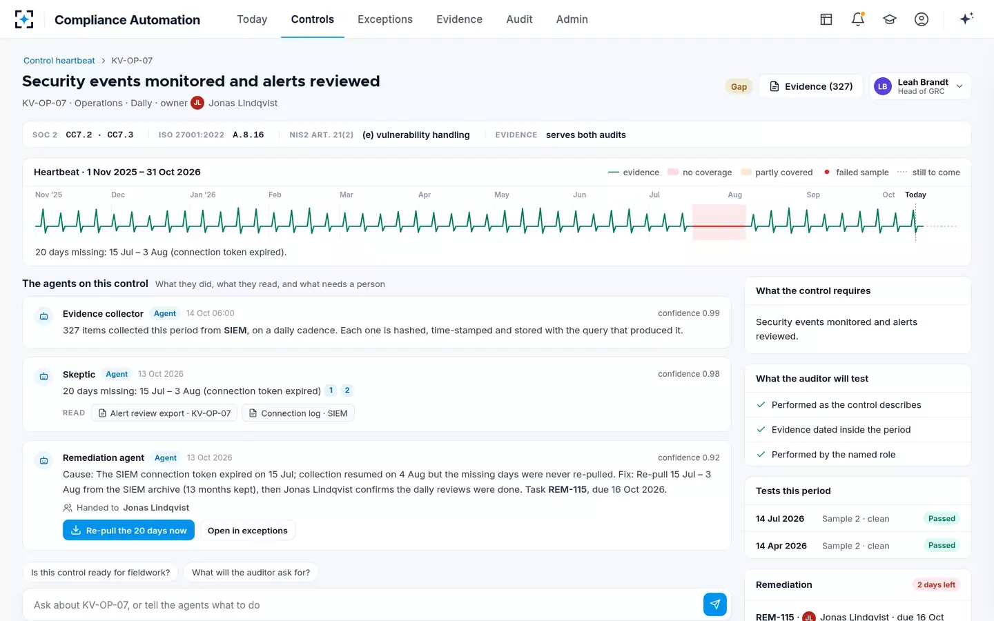 Compliance Automation (SOC 2 & ISO 27001) — A gap, explained