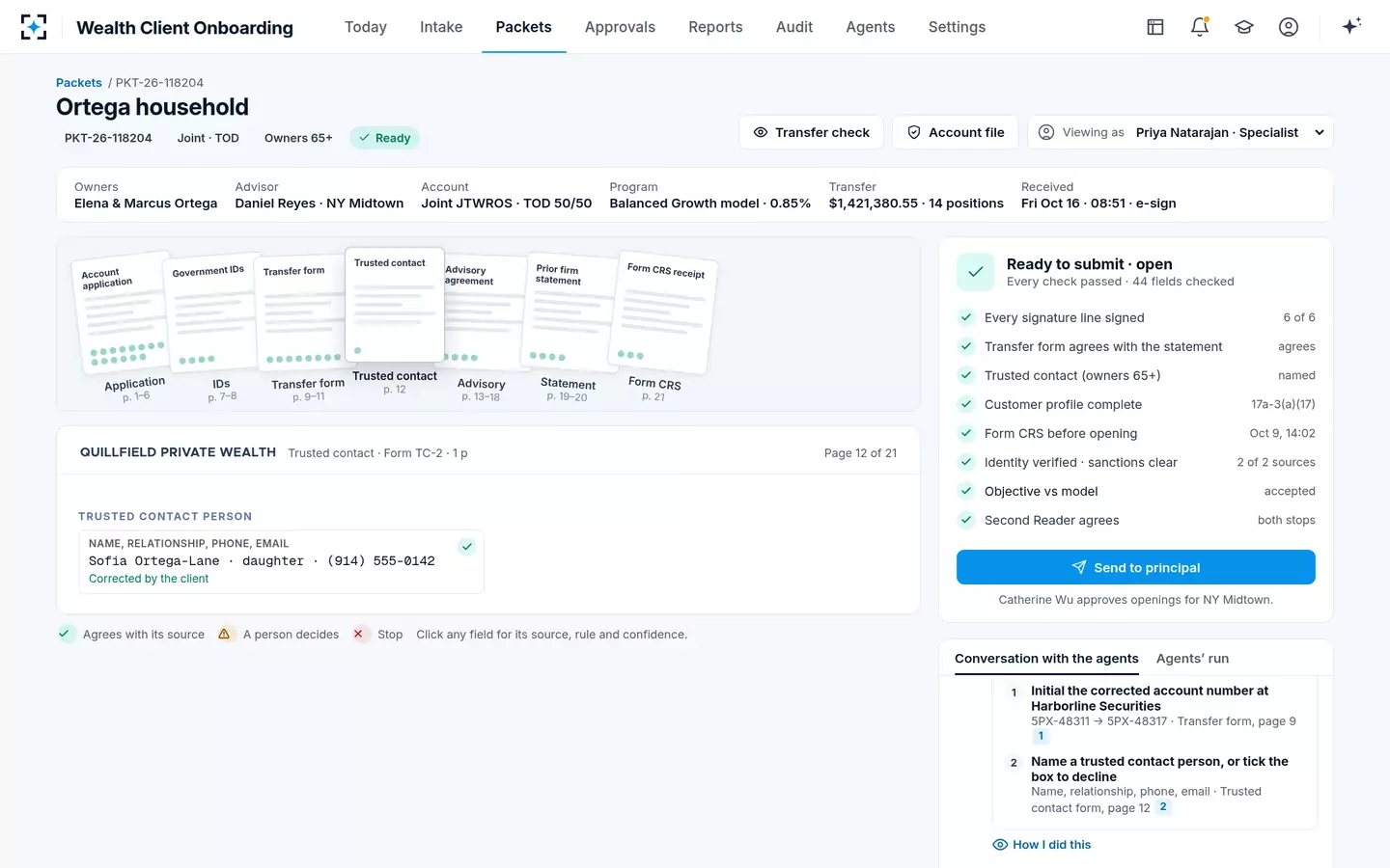 Wealth Client Onboarding — Re-checked, gate open